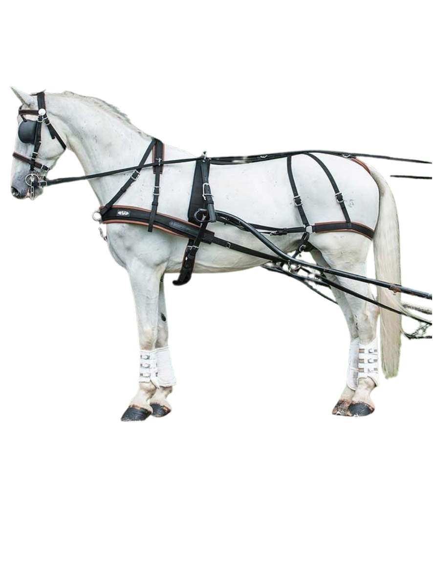 ZILCO Pferdegeschirr Brustblatt Einspänner WEBZ