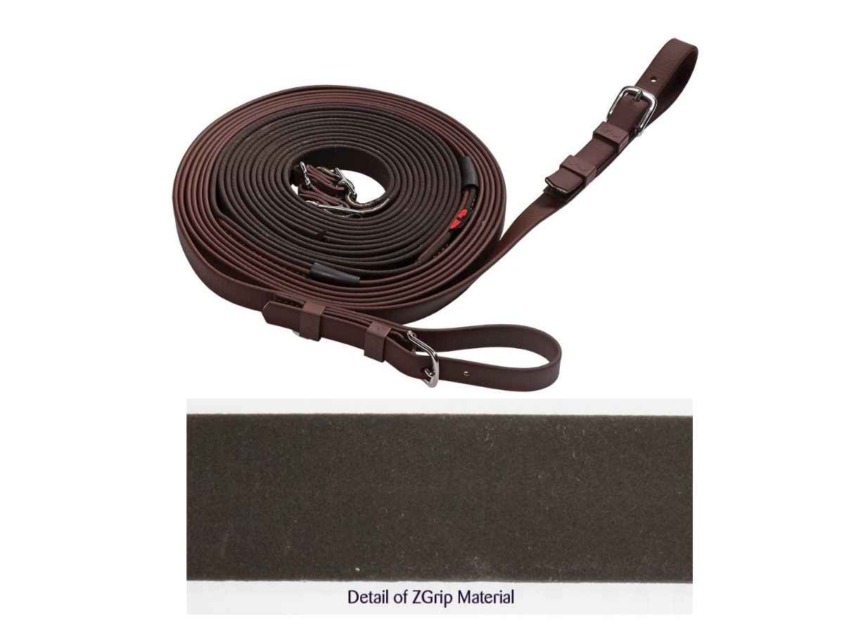 ZILCO Fahrleine Einspänner Z Grip ohne Stege, 22 mm
