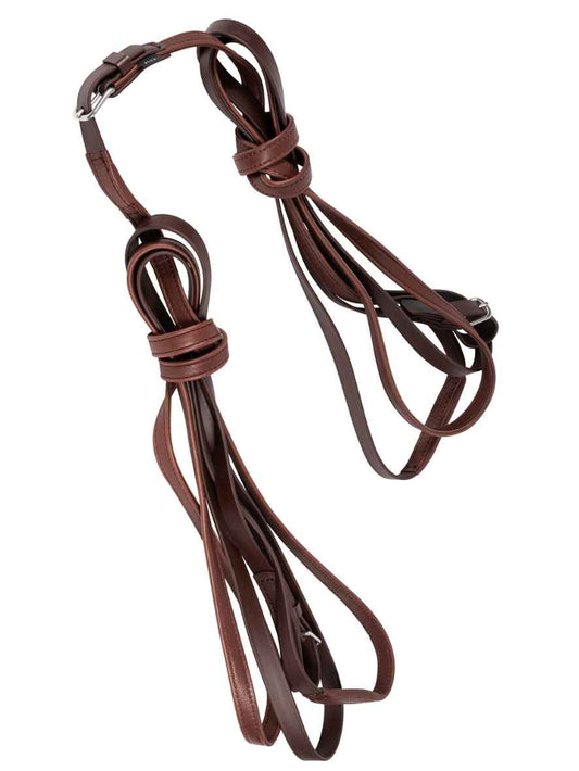 ARDEN Fahrleine Biothane Einspänner mit Softleder Handstück 