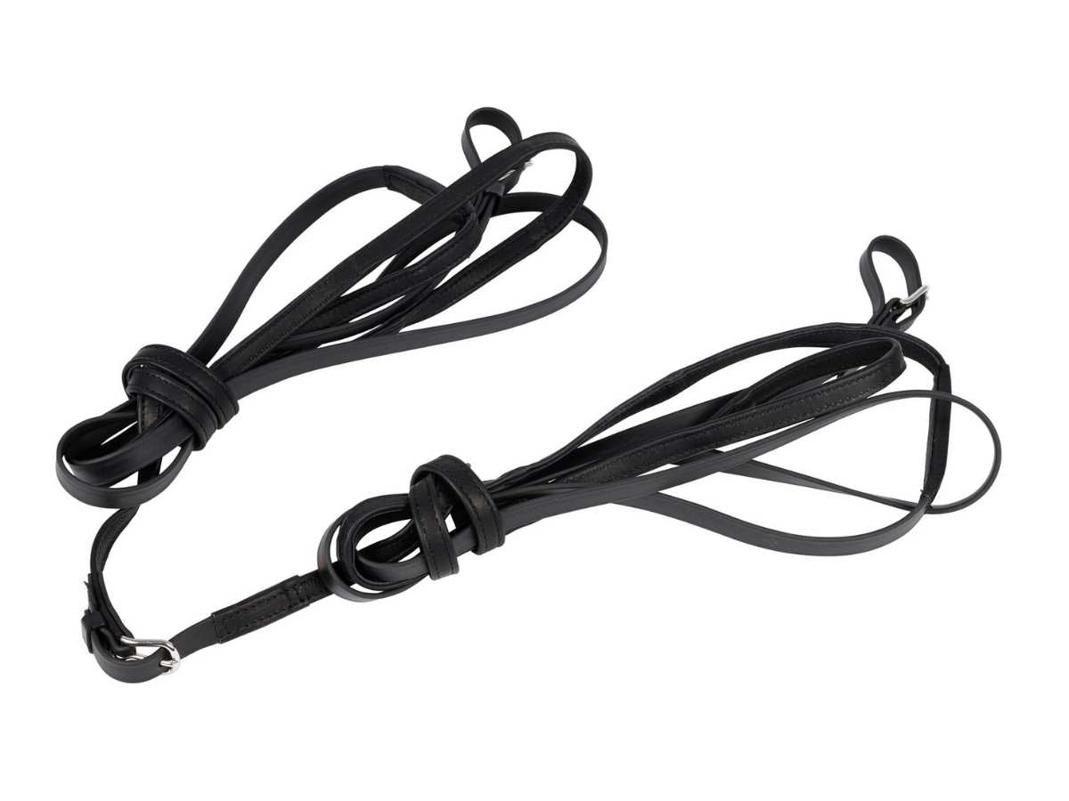 ARDEN Fahrleine Biothane Einspänner mit Softleder Handstück 