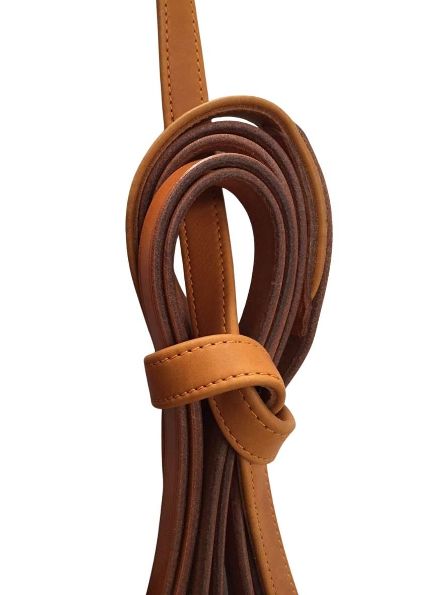 Arden Fahrleine Tandem Leder Super Lux mit Softlederhandstück Komplettset 19 mm