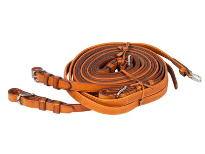 Arden Fahrleine Tandem Leder Super Lux mit Softlederhandstück Komplettset 19 mm