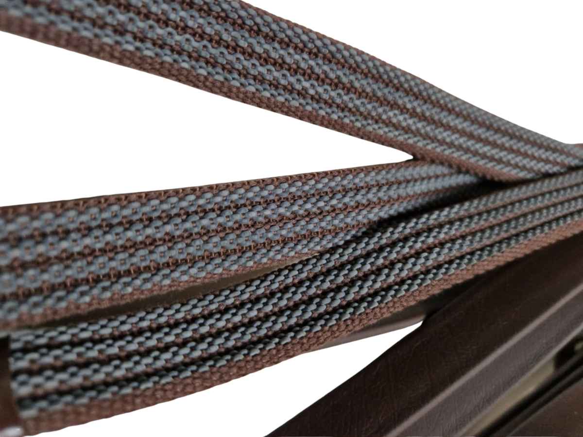 Arden Fahrleine Biothane Vierspänner mit Griphandstück Komplettset