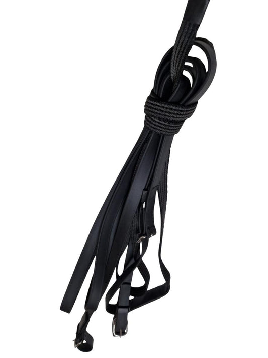 ARDEN Fahrleine Biothane Sechsspänner Komplettset mit Griphandstück