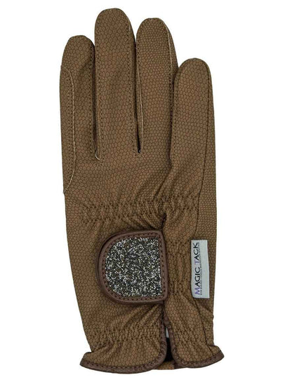 HAUKESCHMIDT Reithandschuh A TOUCH OF MAGIC TACK ohne Patches 