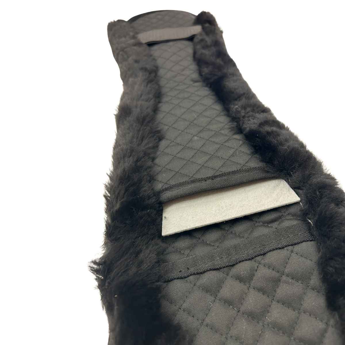 WEISSL Selettunterlage - Longiergurtunterlage echt Lammfell mit Korrektur Einlagen