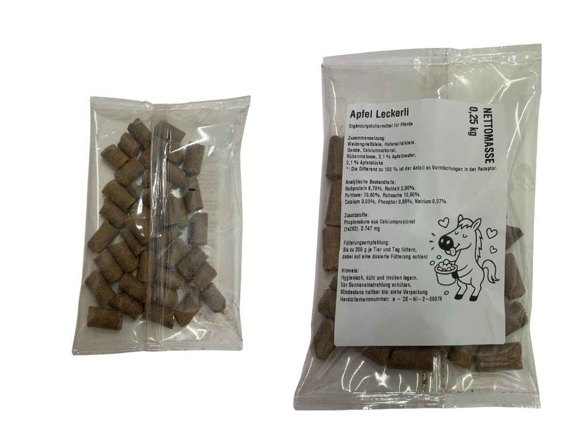 WEISSL Pferdeleckerlies Apfel, 250 g