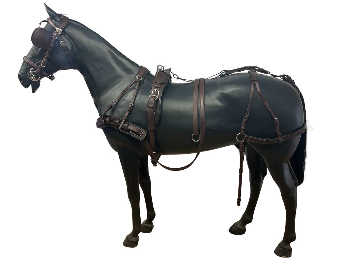 WEISSL Pferdegeschirr Brustblatt Einspänner TECH COMFORT