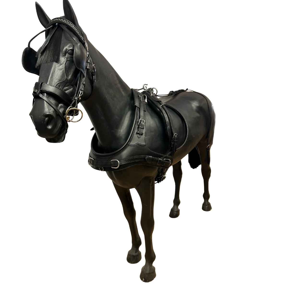 WEISSL Pferdegeschirr Zweispänner Marathon Kummet COMBI SPORT