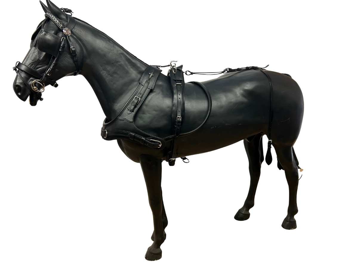 WEISSL Pferdegeschirr Zweispänner Marathon Kummet COMBI SPORT