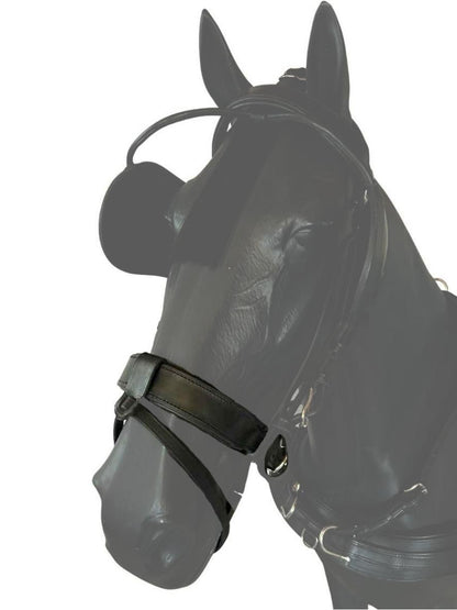 WEISSL Nasenriemen für Fahrzaum COMBI SPORT, schwarz, X FULL 