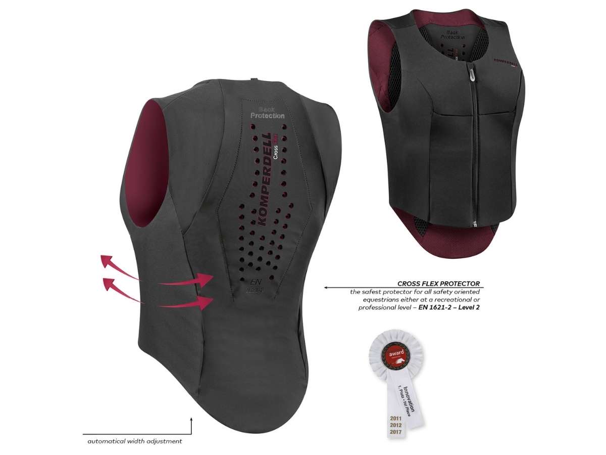 Komperdell Reitprotektor Ballistic Flex Fit Slim 22