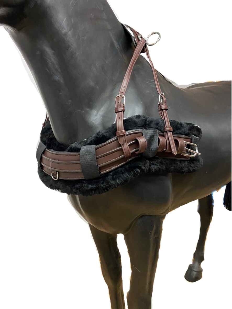 WEISSL Brustblattunterlage echt Lammfell anatomisch