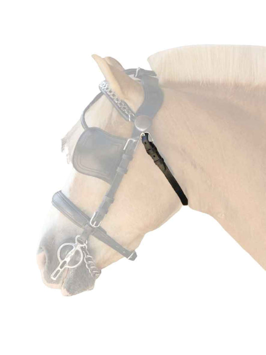 WEISSL Kehlriemen für Fahrzaum LEDER