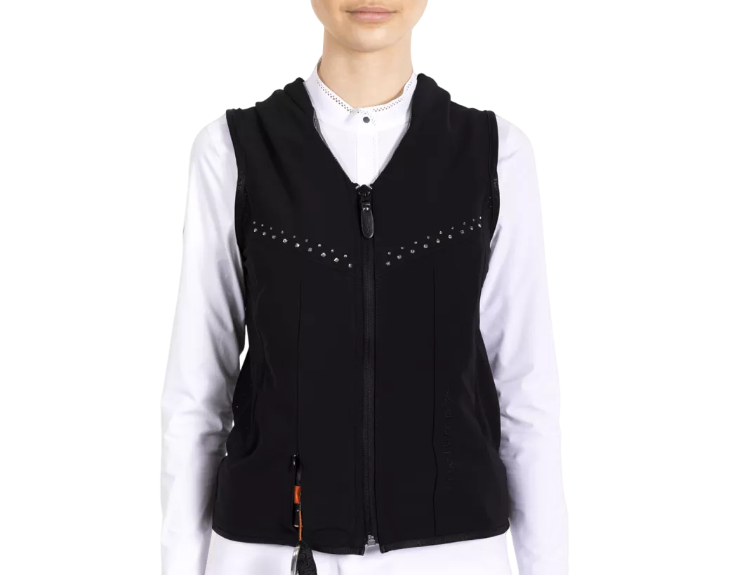 FREEJUMP AIRBAG CRYSTAL Sicherheitsweste Reiten Kinder