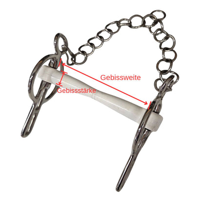 WEISSL Liverpoolkandare mit beweglichen Seitenteilen 2 Schlitze SOFT, 125 mm - 145 mm