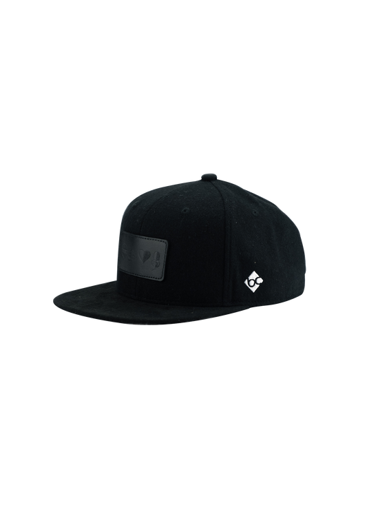 Bavarian Cap Schafkopf: Black Edition - schwarz (Snapback)
