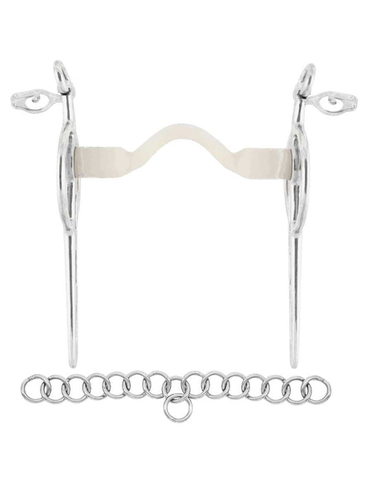 Nathe Liverpoolkandare, Stange mit Zungenfreiheit, lange Anzüge, 20 mm